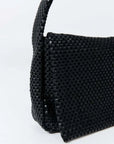 St Agni Lattice Everyday Satchel Black