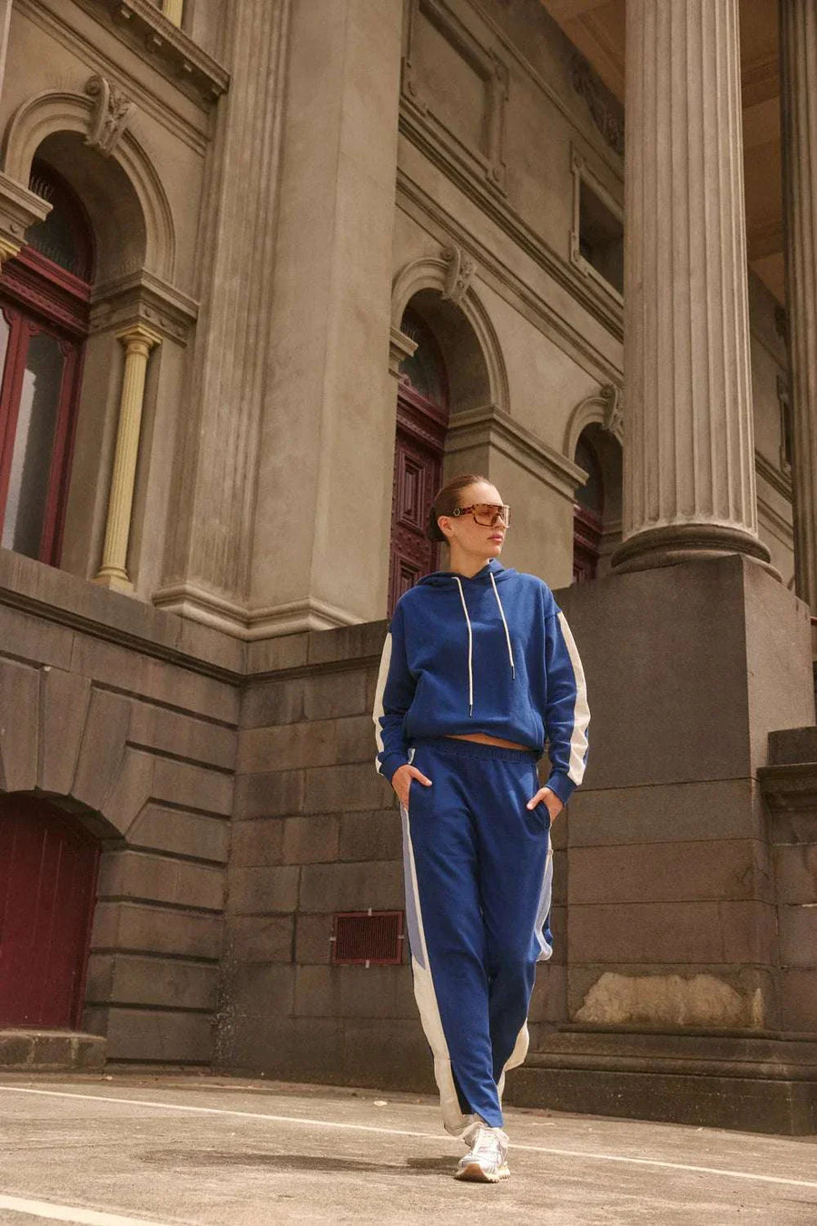 Araminta James Parisienne Trackpant Midnight Blue