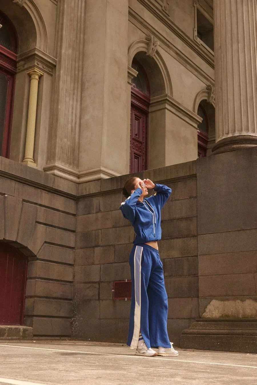 Araminta James Parisienne Trackpant Midnight Blue