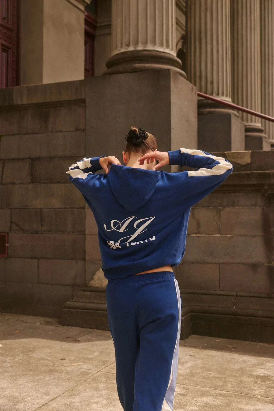 Araminta James Parisienne Trackpant Midnight Blue