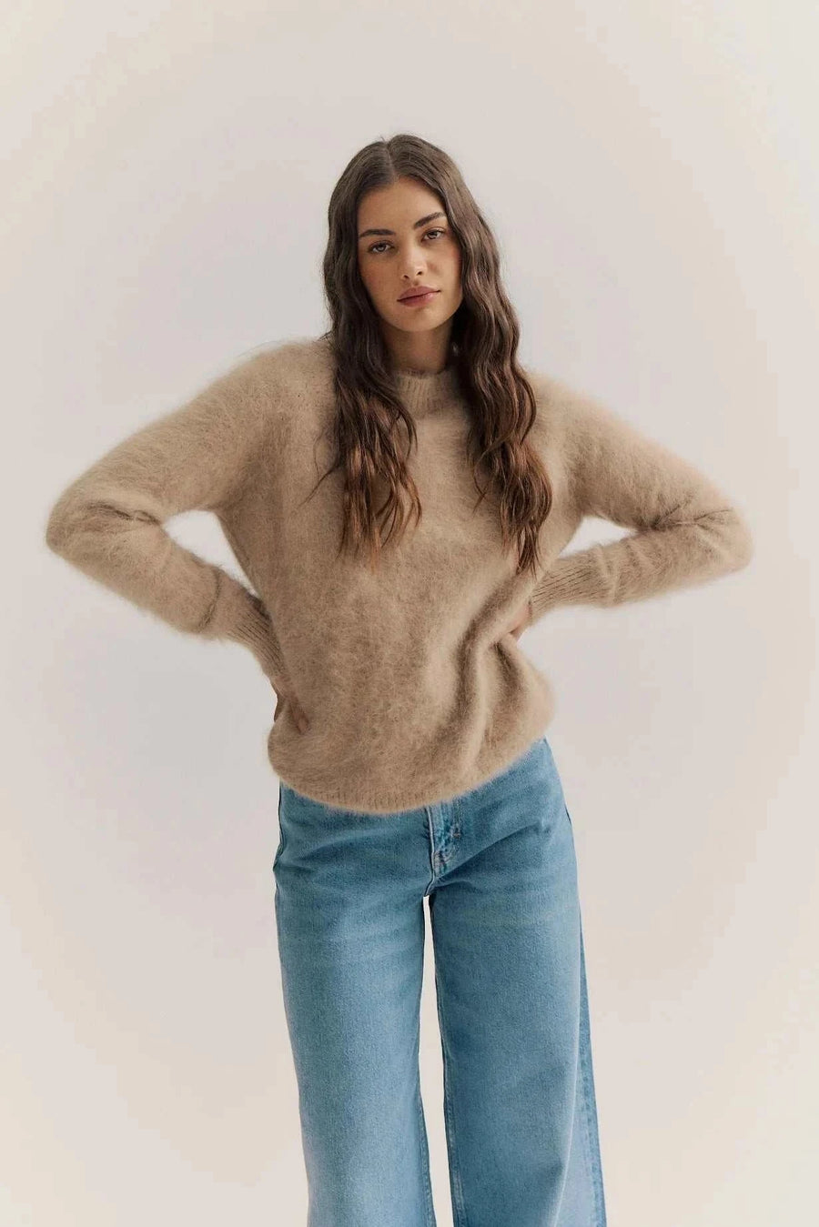 Adele Cashmere Crew