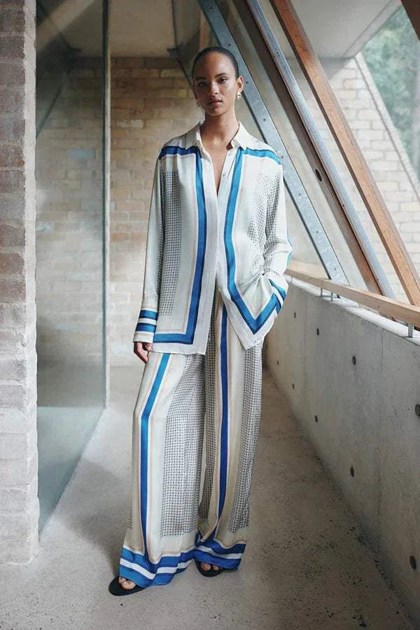 Shona Joy Meret Drawstring Pant Bandana Print