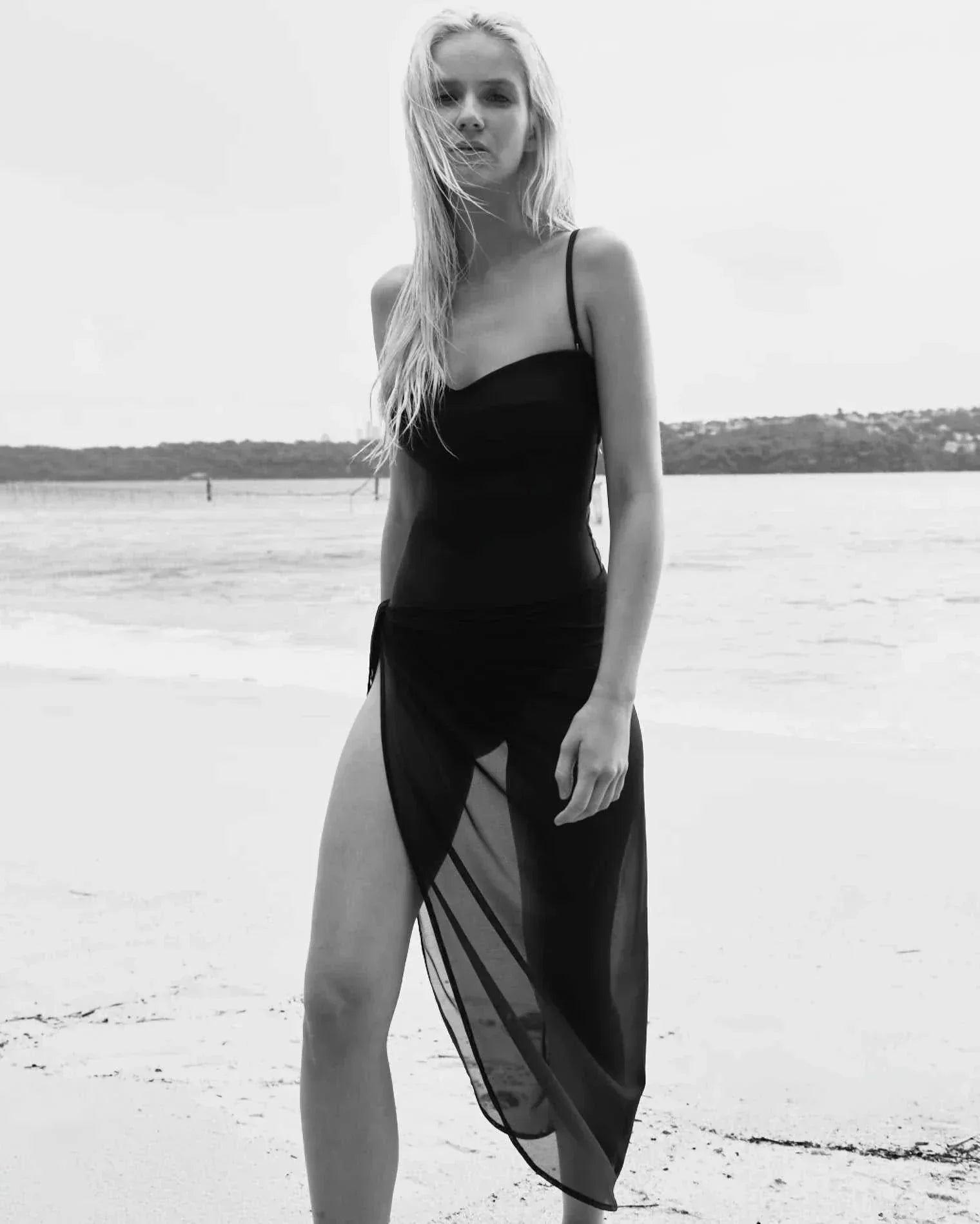 C.Design Bustier Maillot Nero