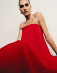 Viktoria and Woods Loveday Dress Sunset Red
