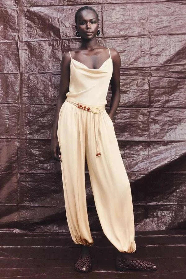 Shona Joy Agnes Harem Pant Oat