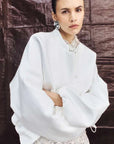 Shona Joy Otis Bomber Jacket Ivory