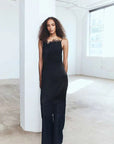 Shona Joy Lucia Lace Midi Dress Black