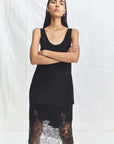 Shona Joy Savanna Scoop Neck Top Black
