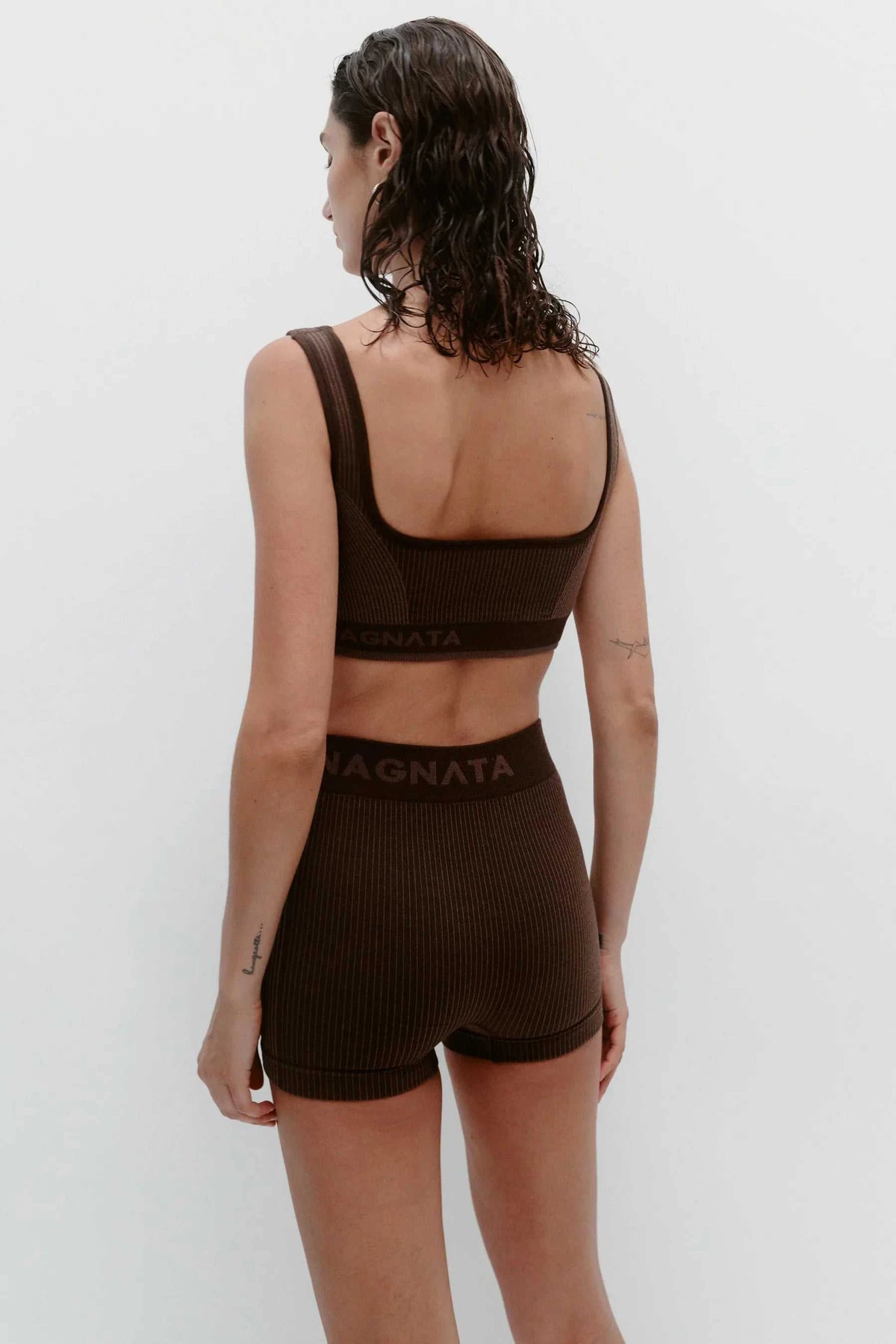 Nagnata Classic Wool Bralet Bark