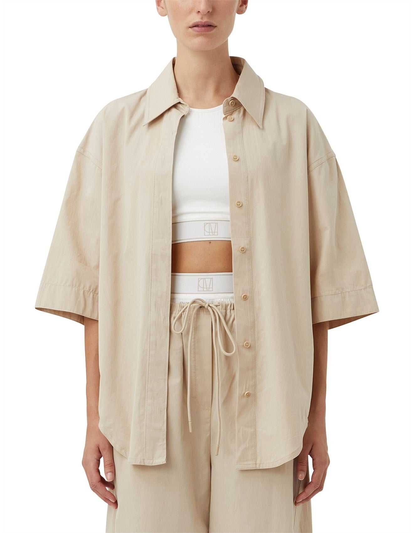 Camilla and Marc Marion Shirt Stone