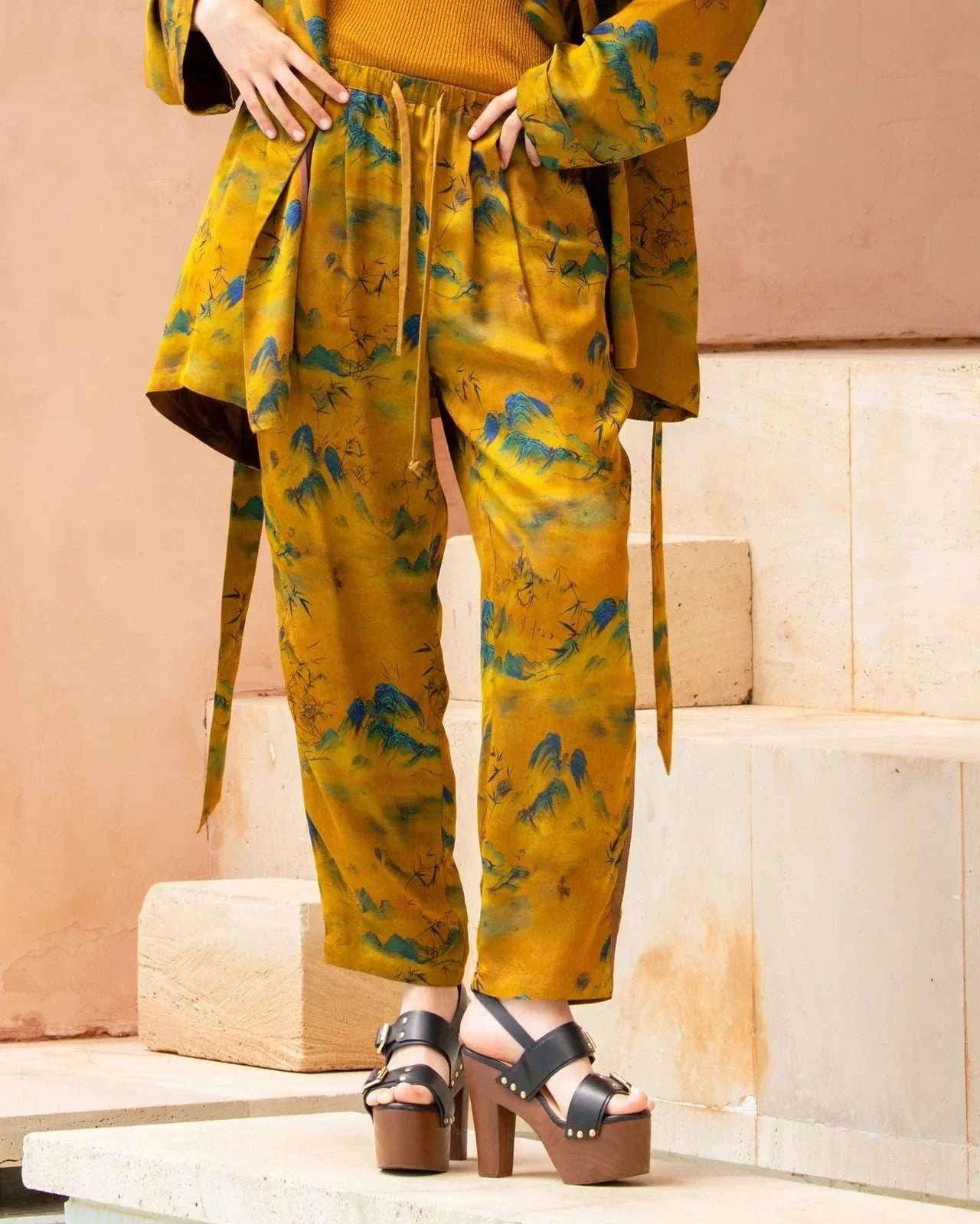 Mes Demoiselle Muji Pants Yellow