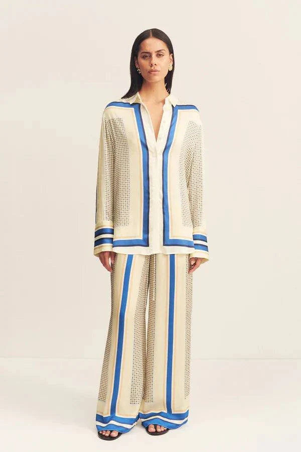 Shona Joy Meret Drawstring Pant Bandana Print