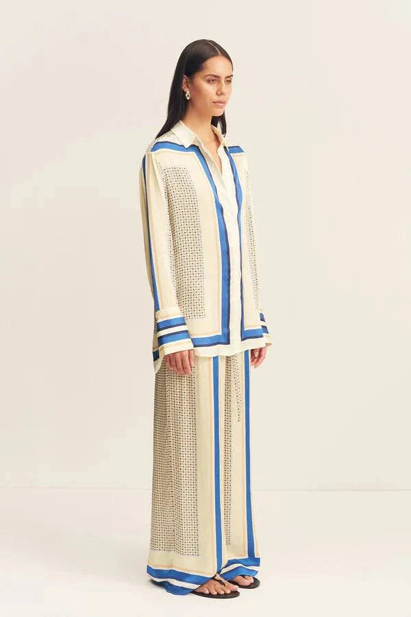 Shona Joy Meret Drawstring Pant Bandana Print