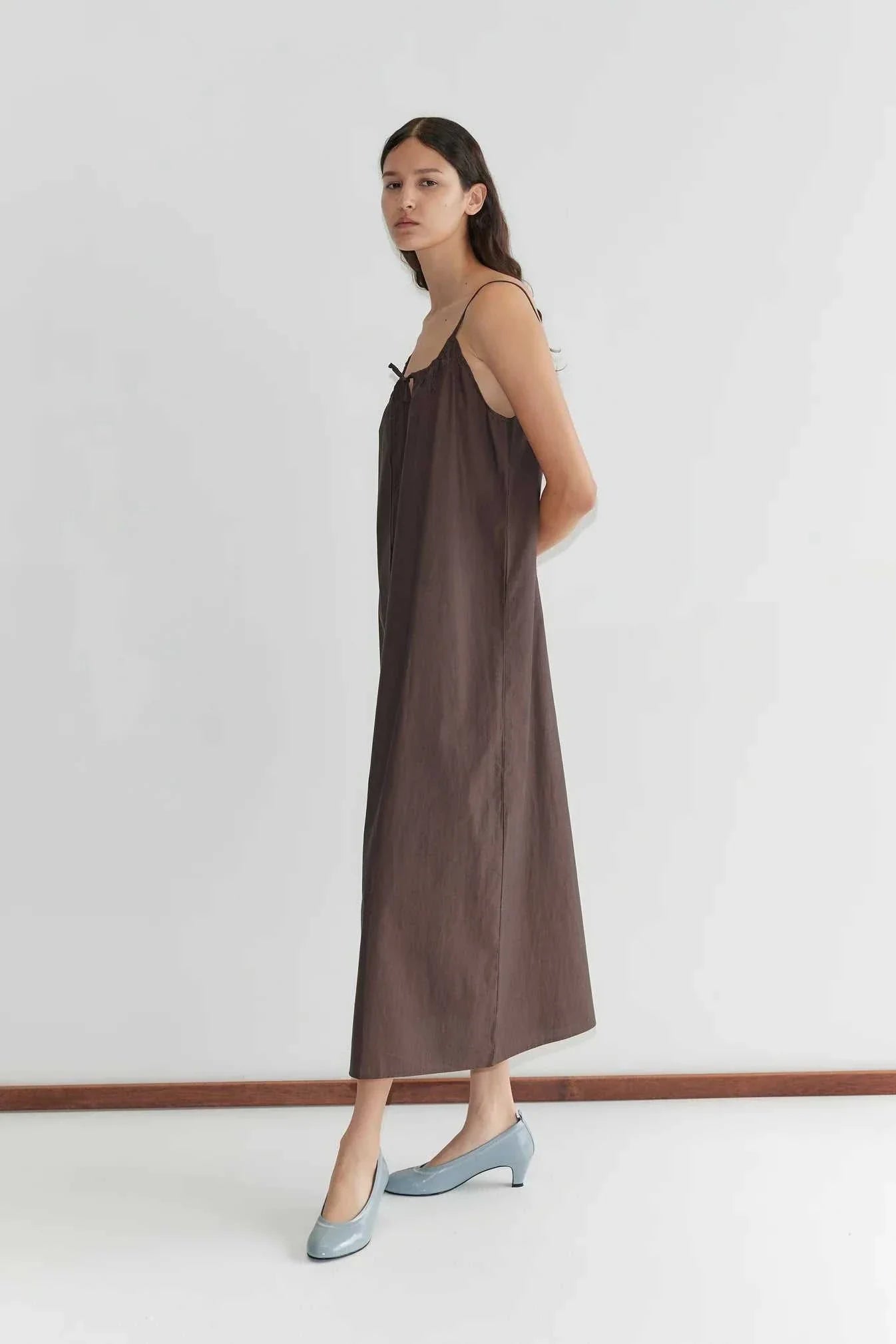 Deiji Studios Light Maxi Dress Toast
