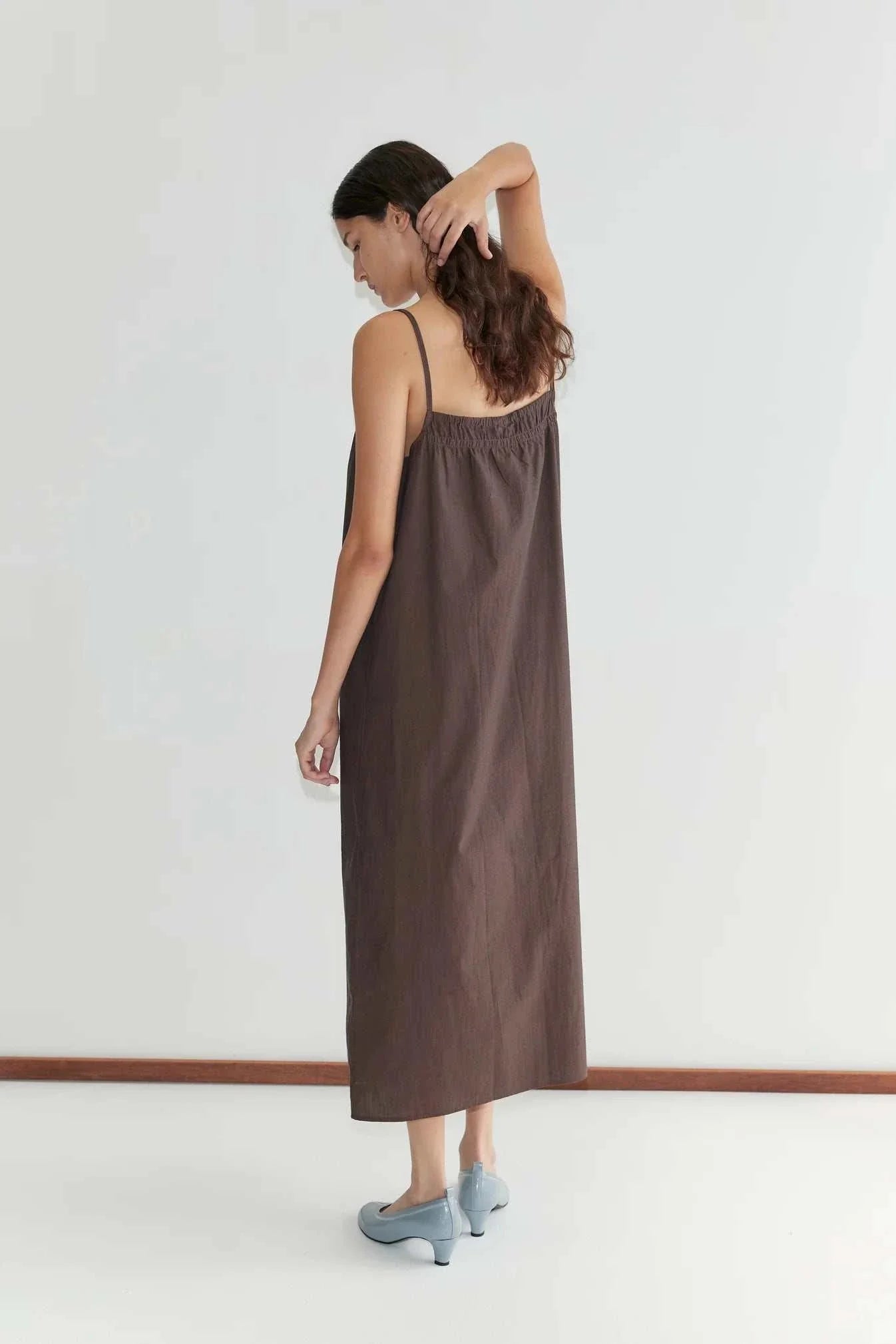 Deiji Studios Light Maxi Dress Toast