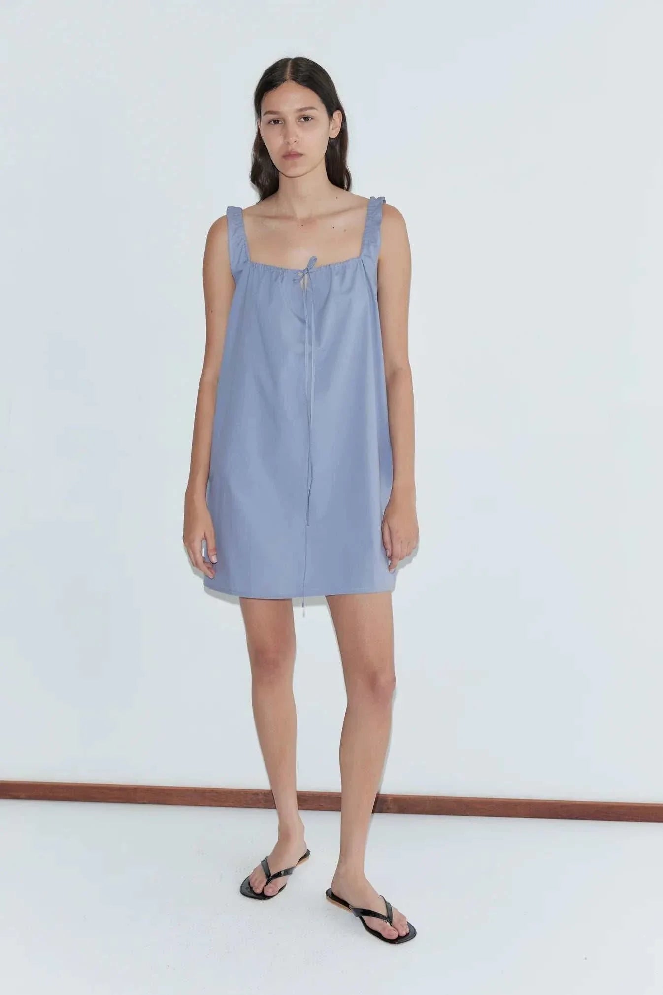 Deiji Studios Bow Dress Iris