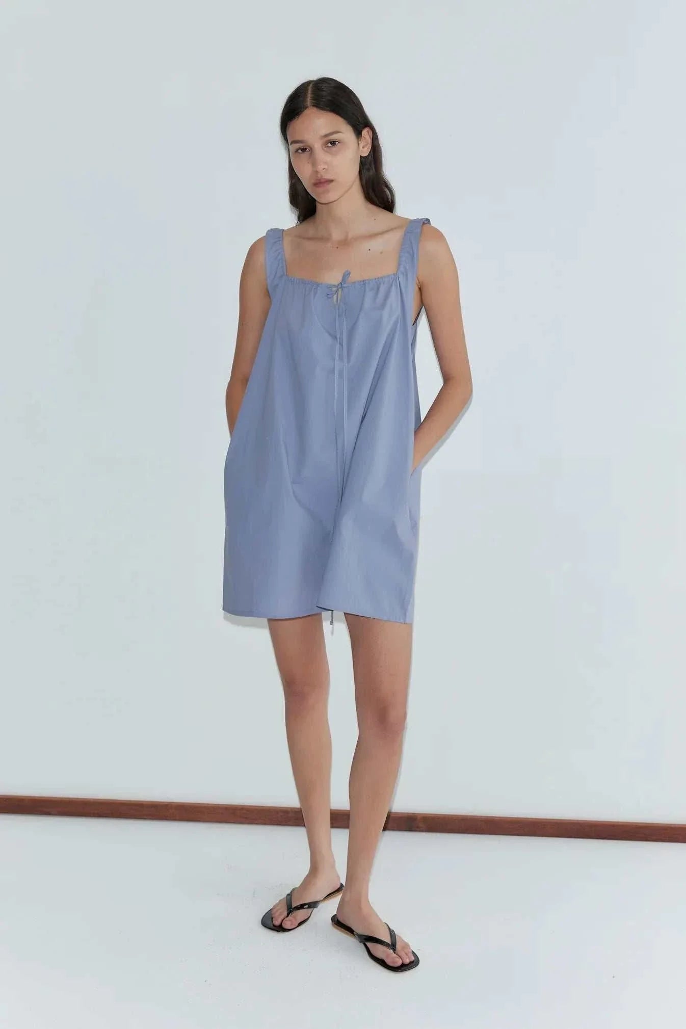 Deiji Studios Bow Dress Iris