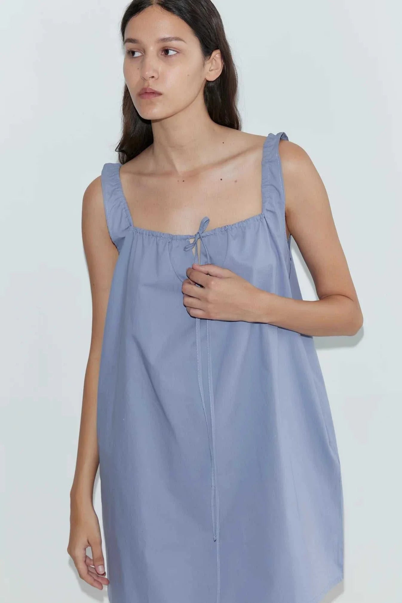 Deiji Studios Bow Dress Iris