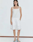 Deiji Studios Tied Cami White