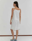 Deiji Studios Tied Cami White