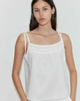 Deiji Studios Tied Cami White