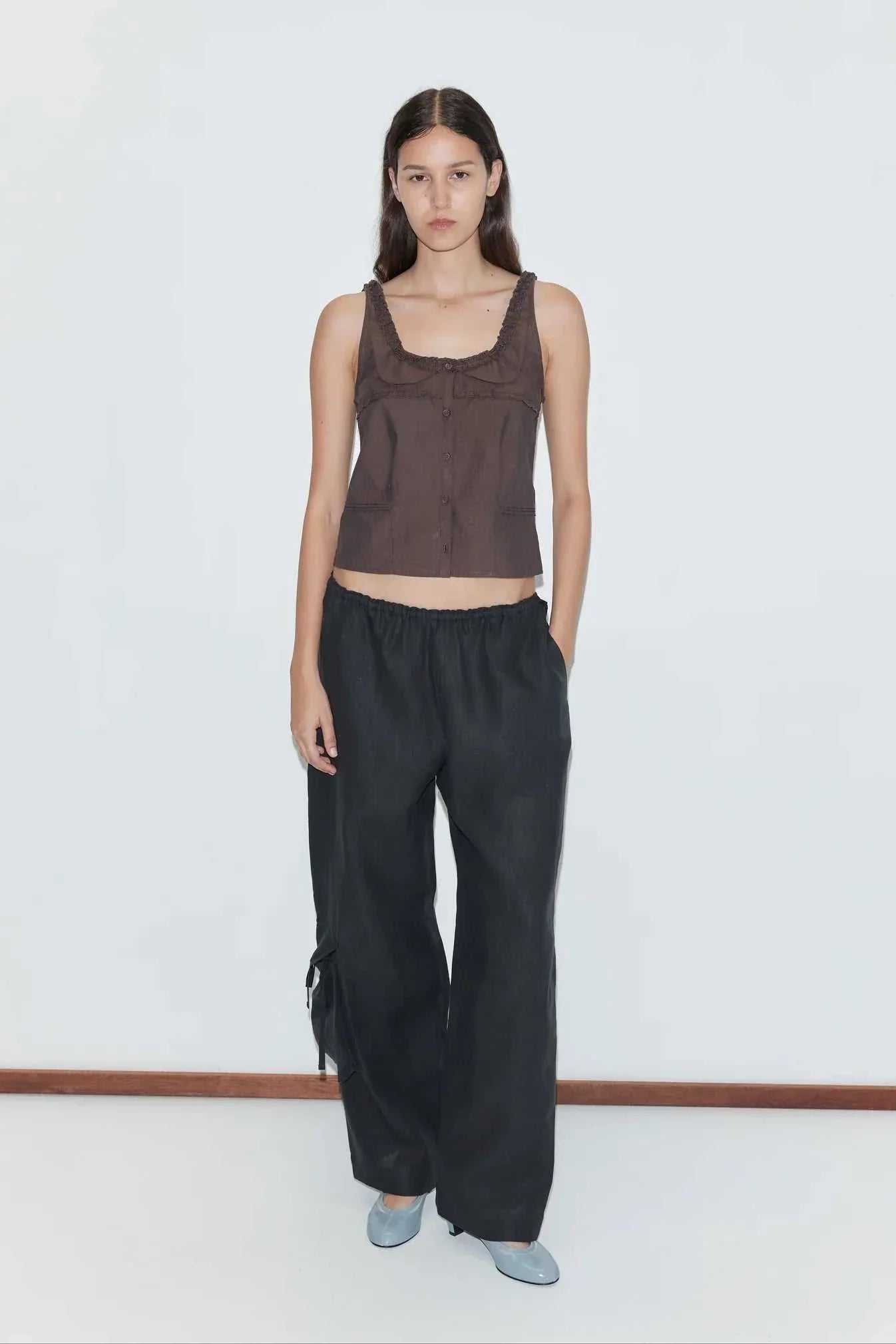 Deiji Studios Frills Top Toast