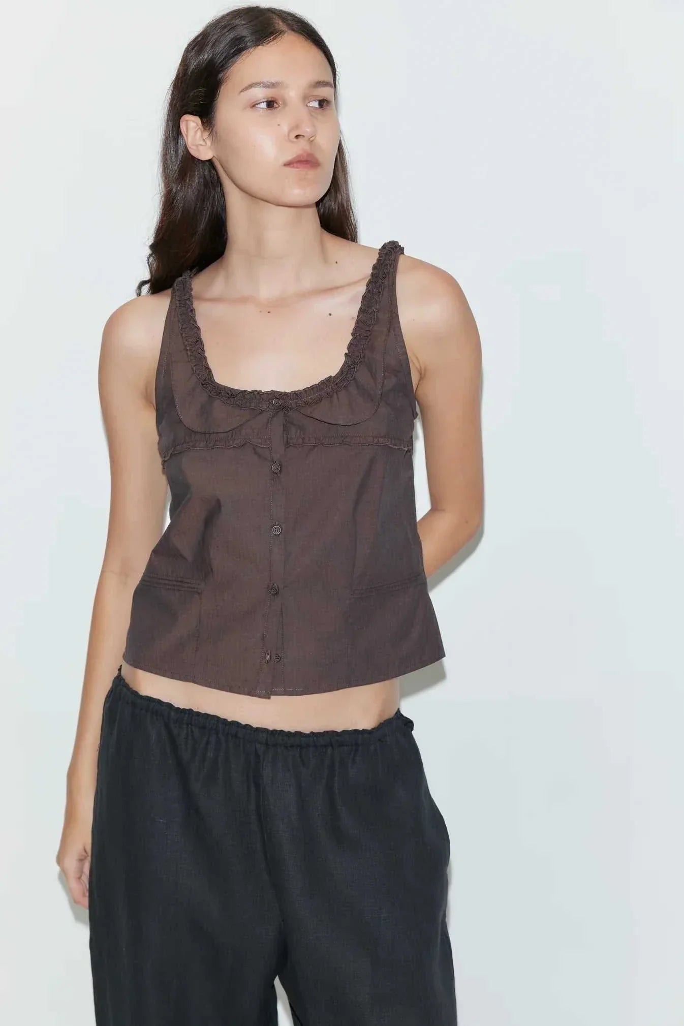 Deiji Studios Frills Top Toast
