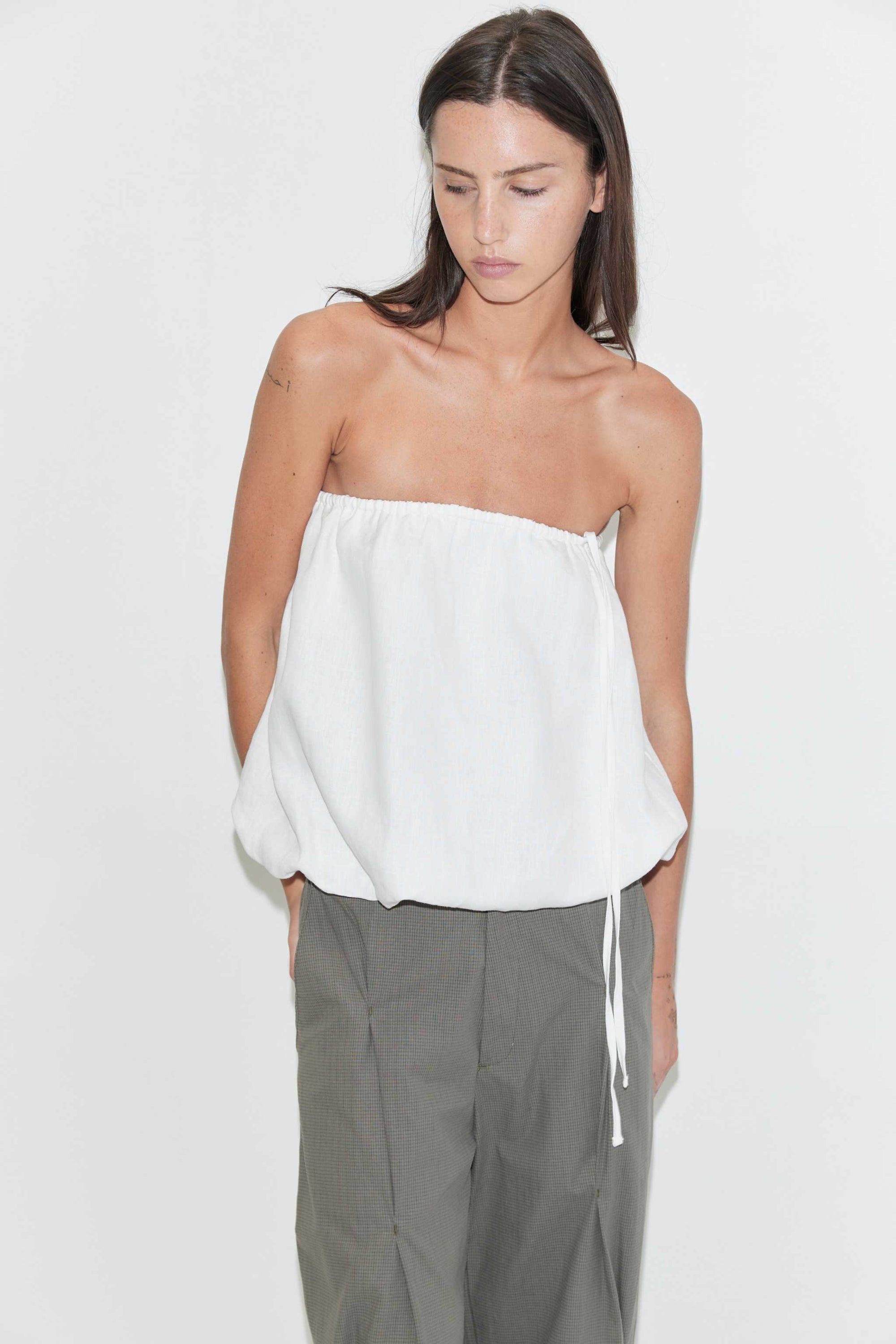 Deiji Studios Bubble Top White