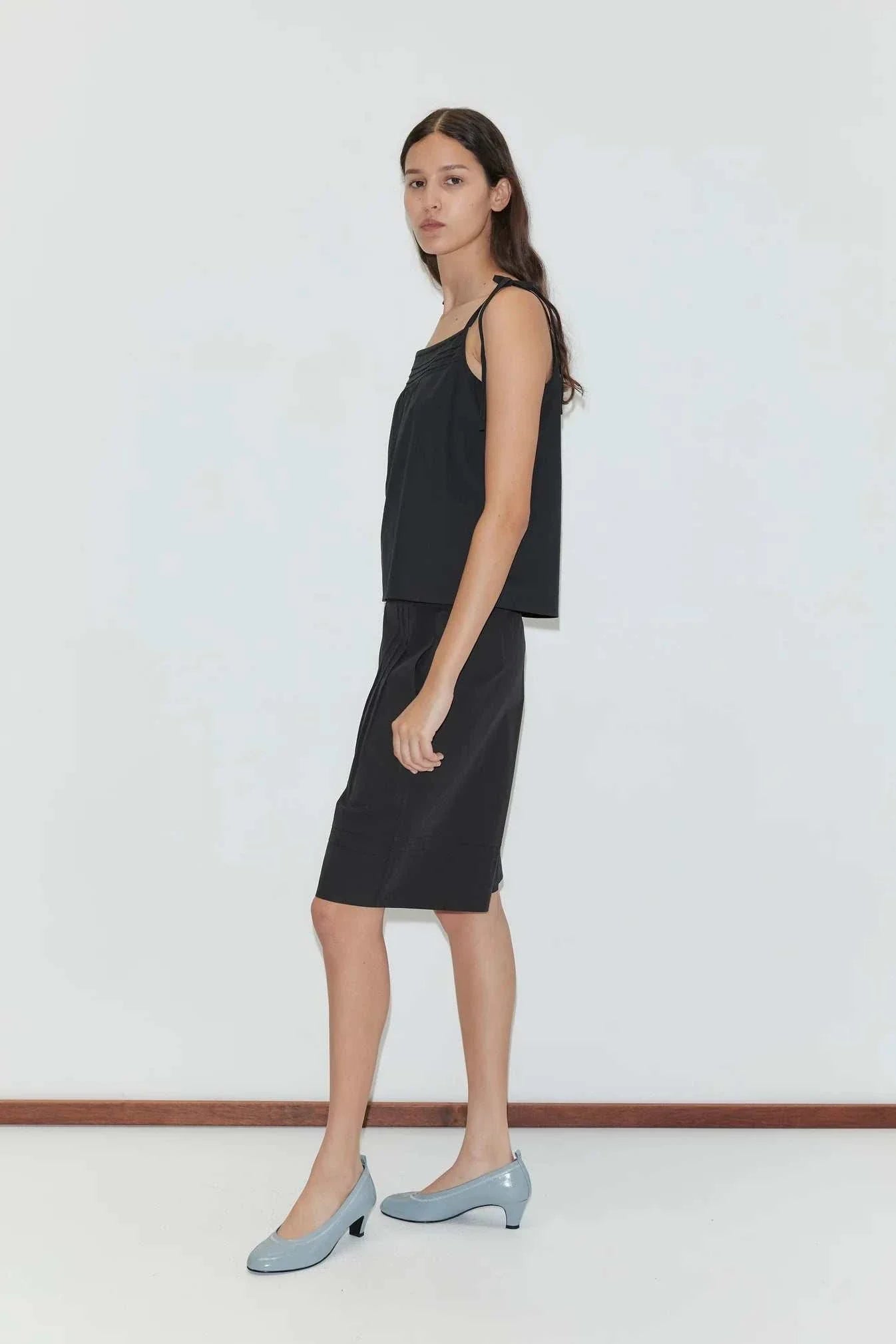 Deiji Studios Tied Cami Black