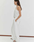 Deiji Studios Frills Top White