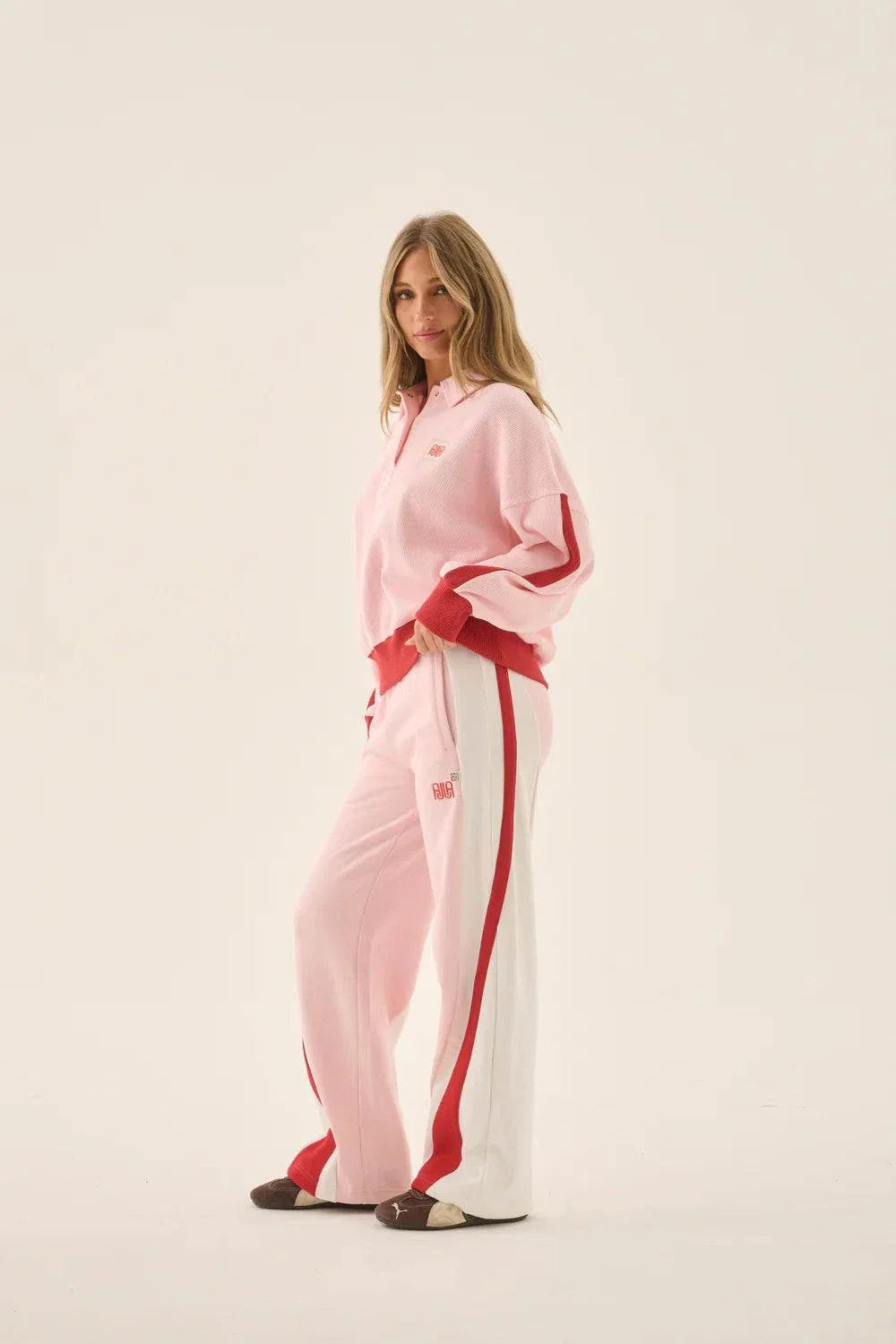 Araminta James Mallorca Trackpant Ballet Pink