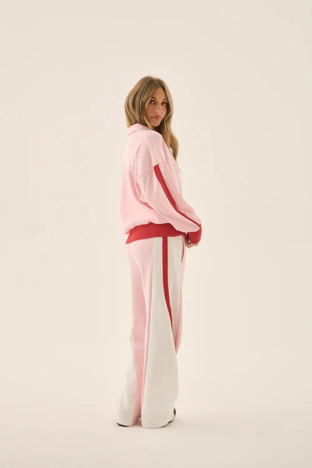 Araminta James Mallorca Trackpant Ballet Pink