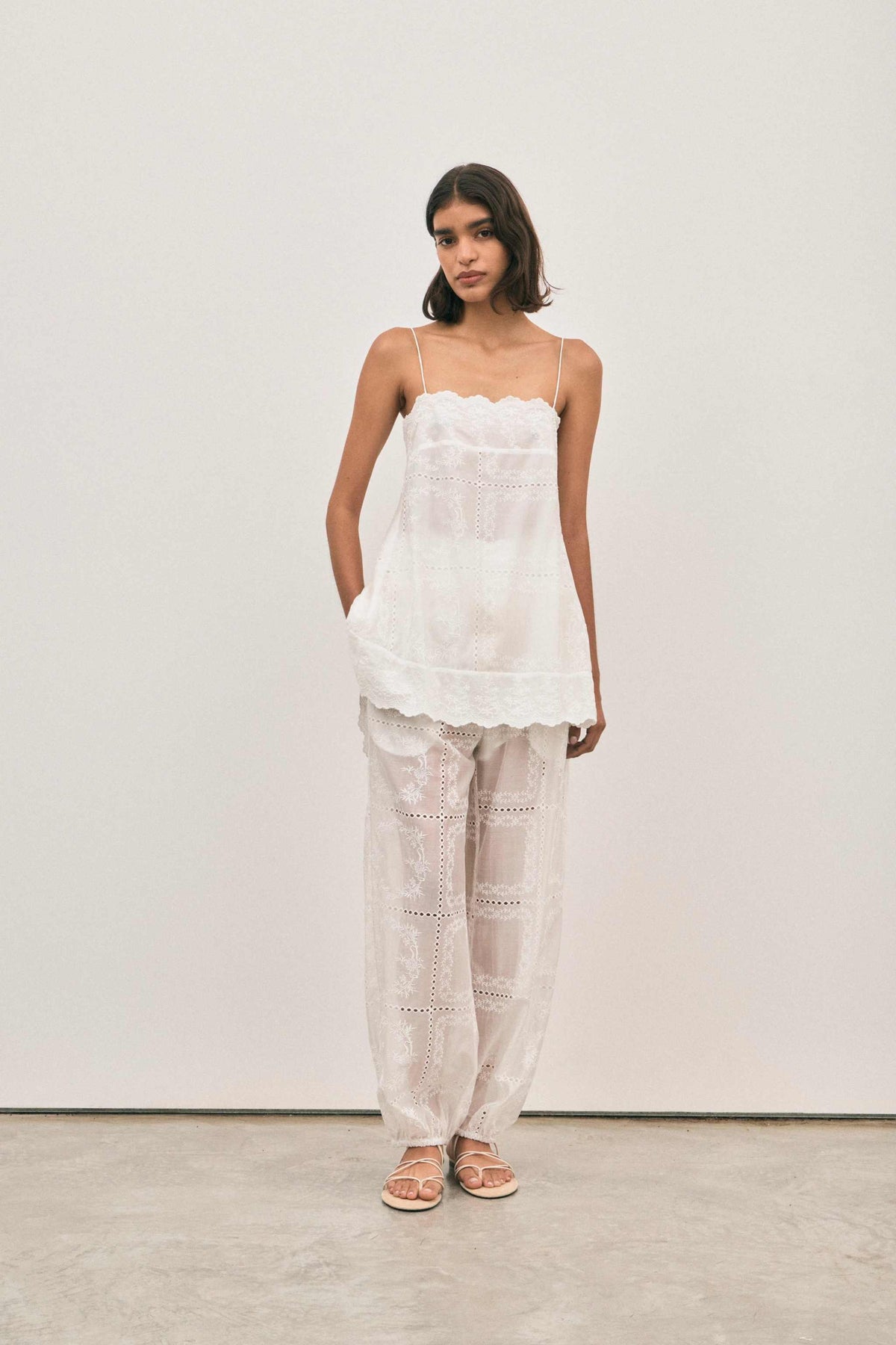 Solaqua Emme Top Ivory