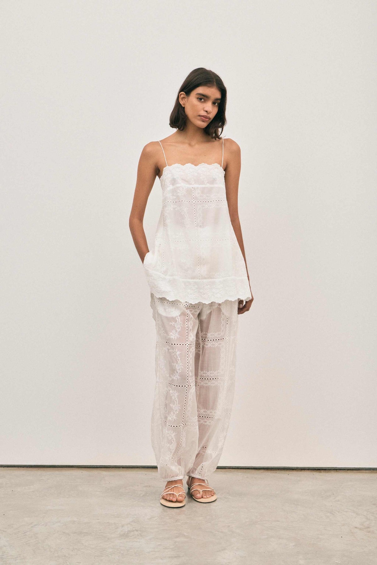 Solaqua Emme Top Ivory