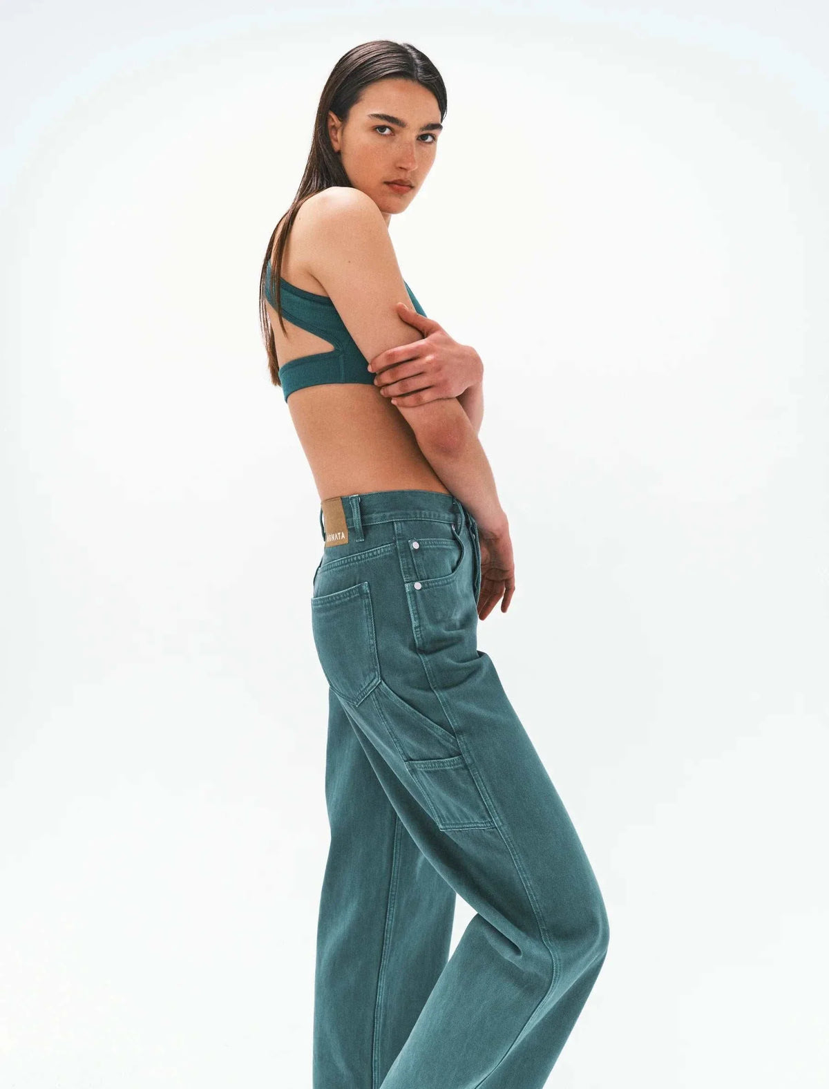 Nagnata Vegetable Dye Utility Jean Kelp