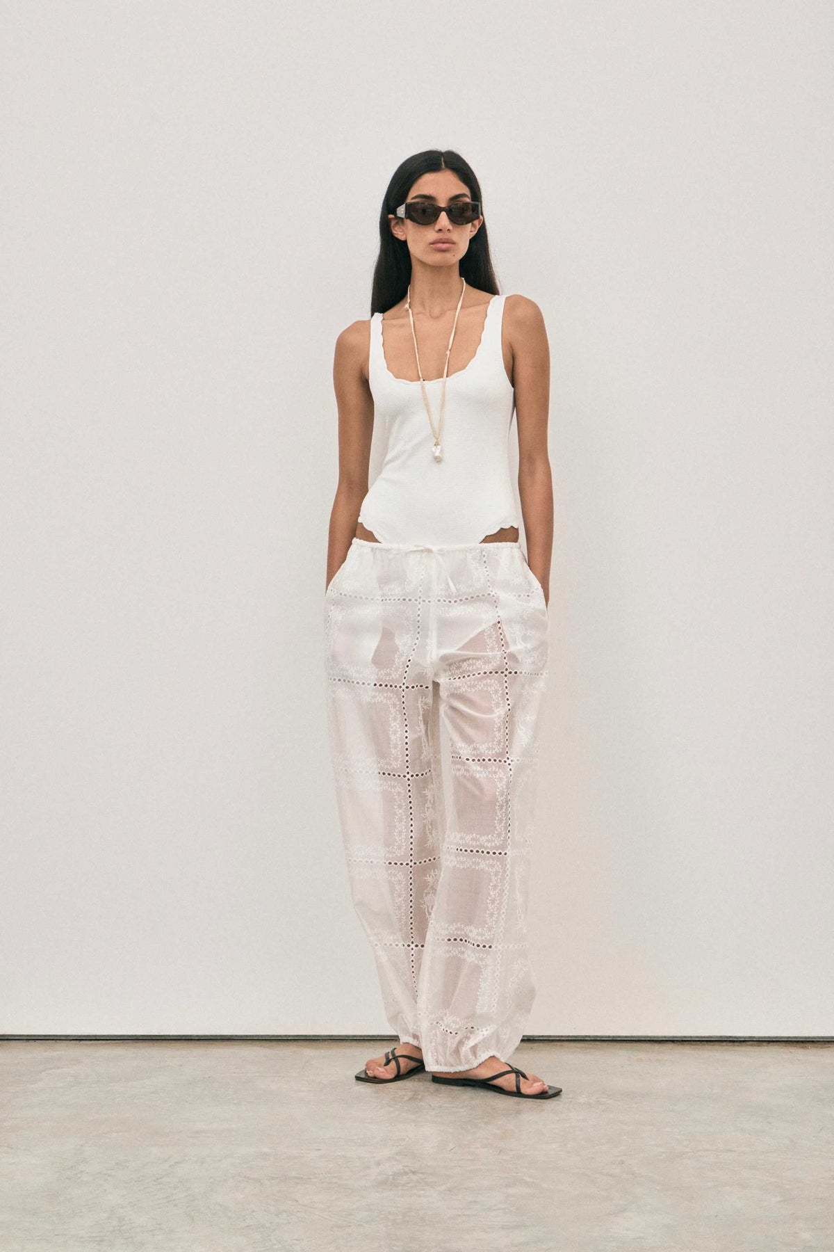 Solaqua Quinn Pants Ivory
