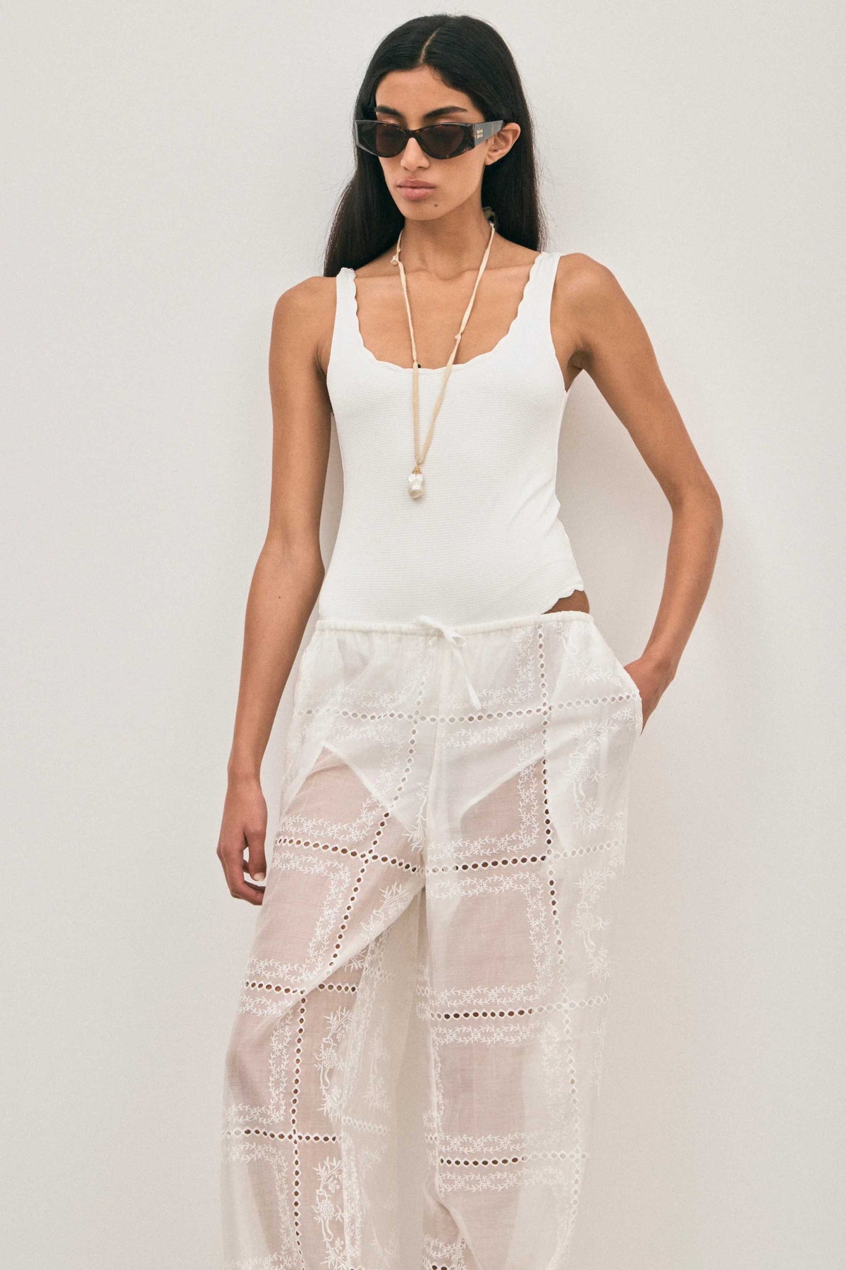 Solaqua Quinn Pants Ivory