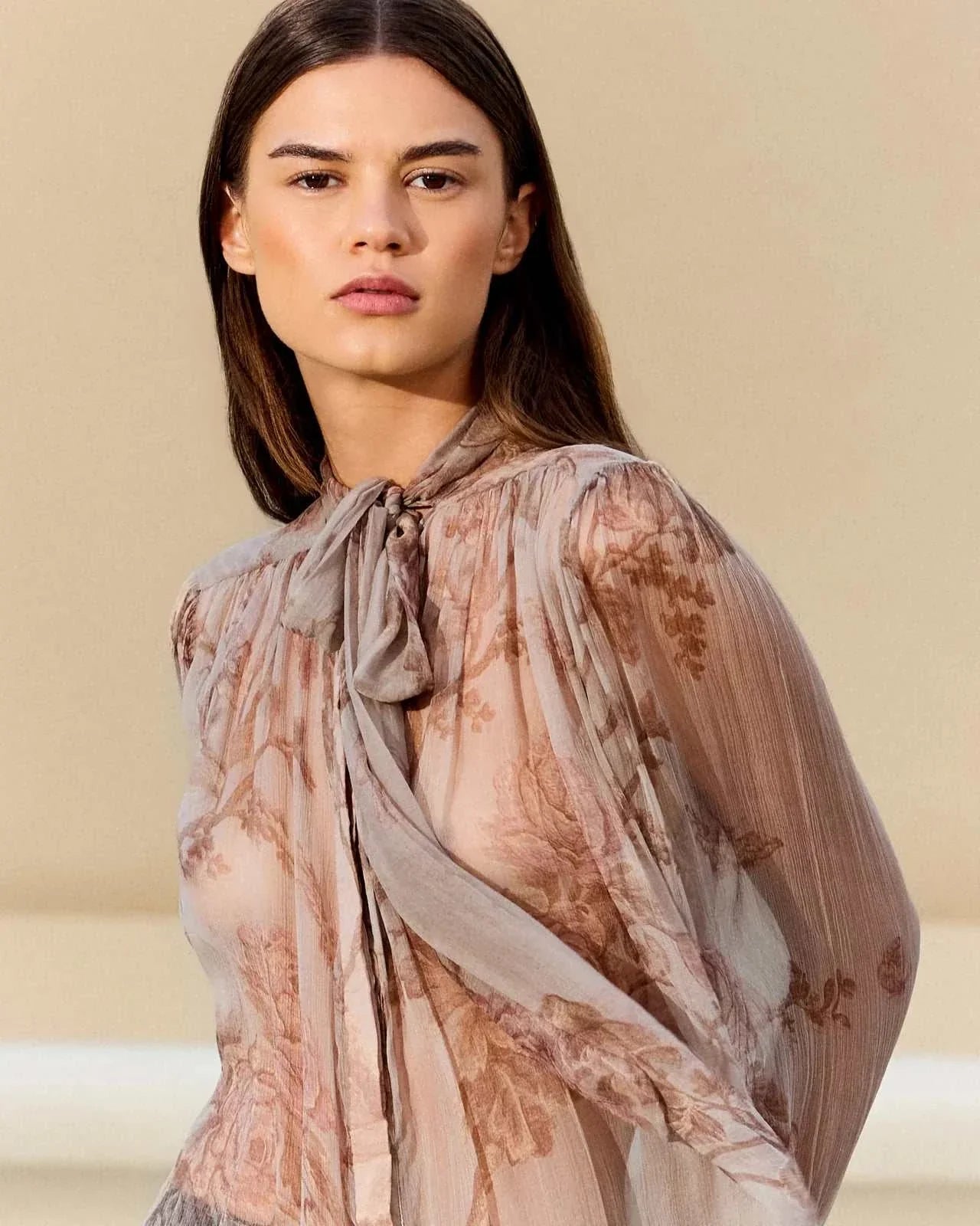 Mes Demoiselle Game Blouse Beige