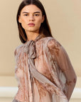 Mes Demoiselle Game Blouse Beige