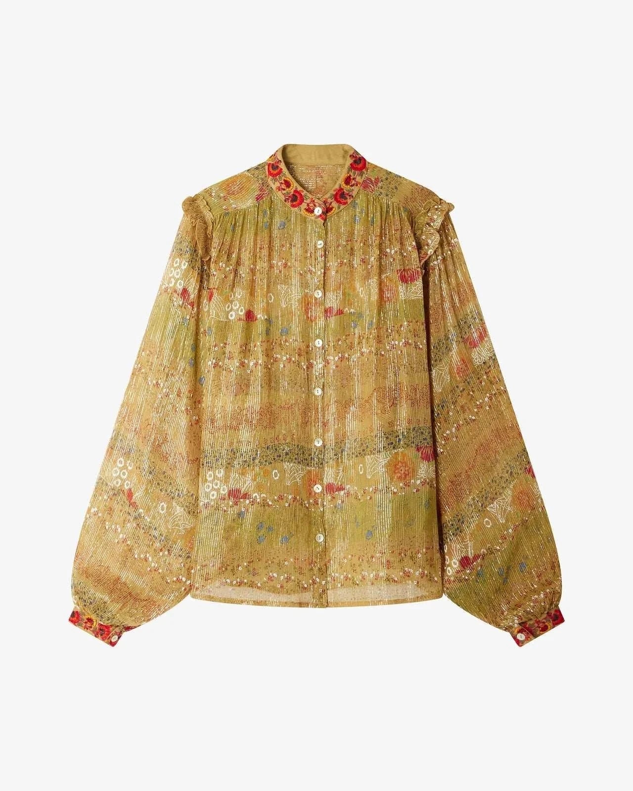 Mes Demoiselle Kumin Shirt Yellow