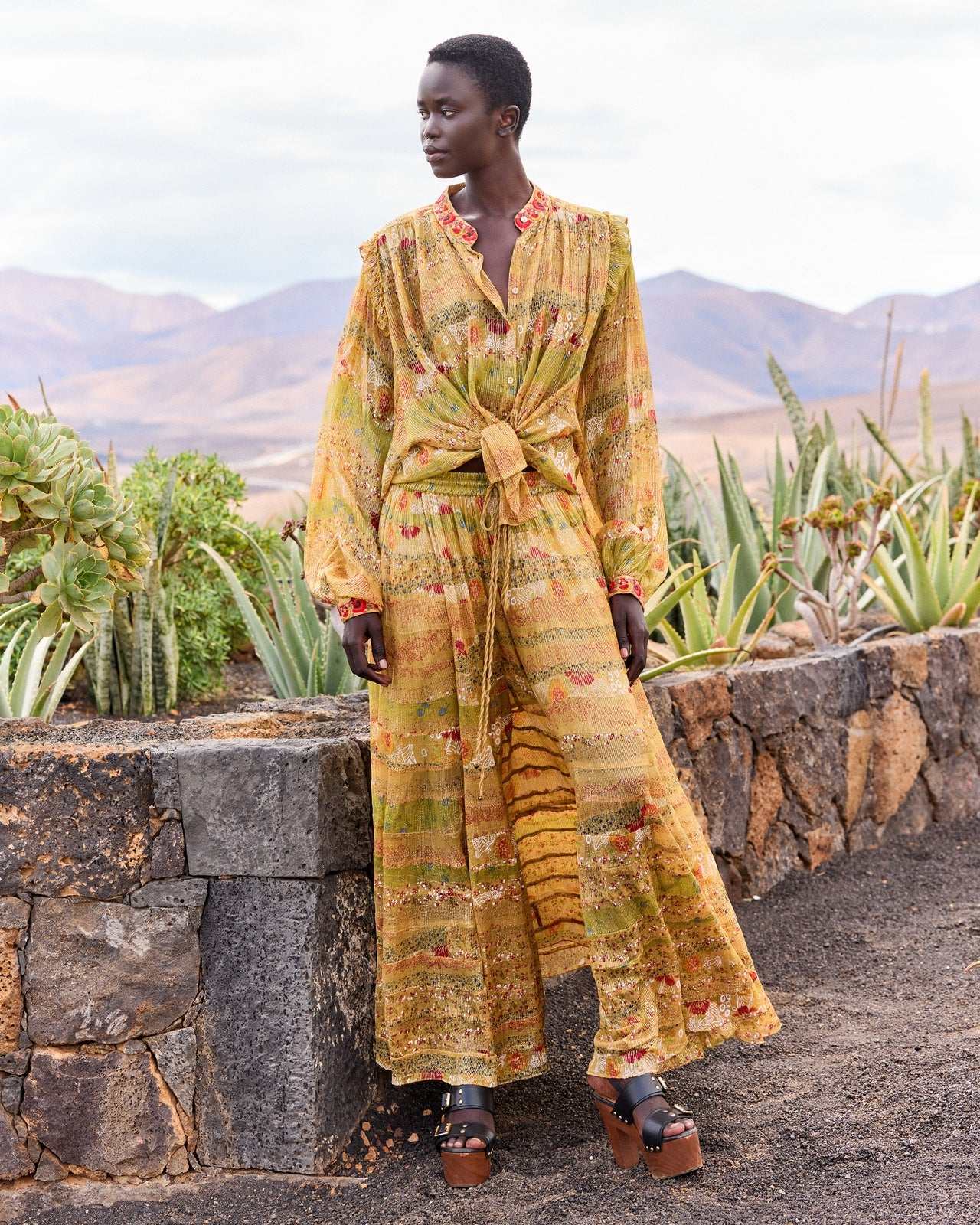 Mes Demoiselle Kumin Shirt Yellow