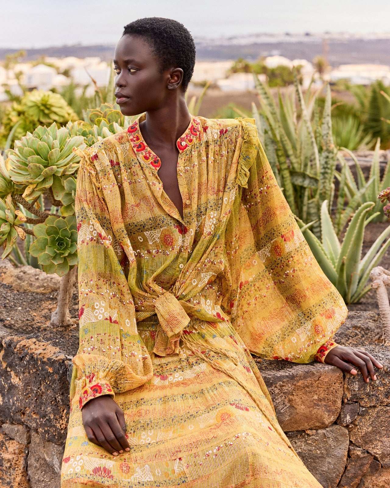 Mes Demoiselle Kumin Shirt Yellow