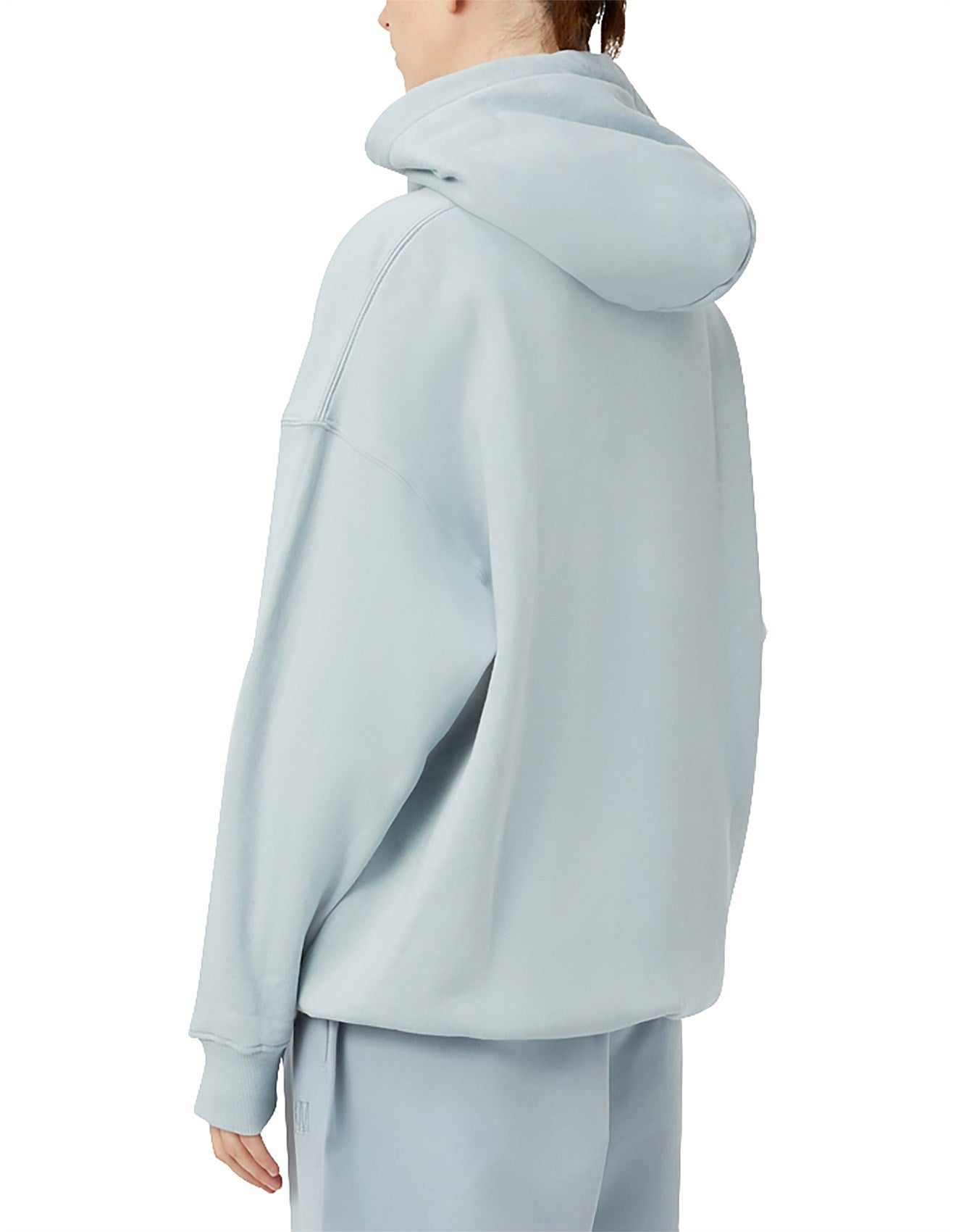 Camilla and Marc Grayson Logo Hoodie Misty Blue