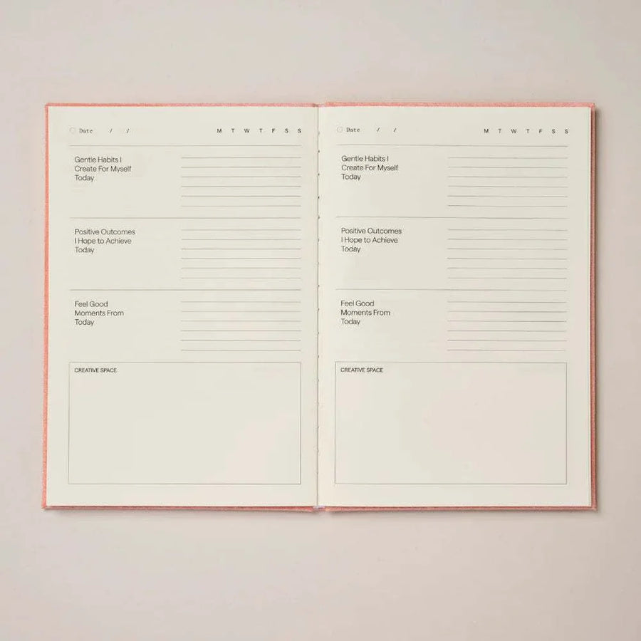 Gentle Habits Positives Outcome Journal Olive  