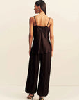 Shona Joy Agnes Cowl Neck Cami Espresso
