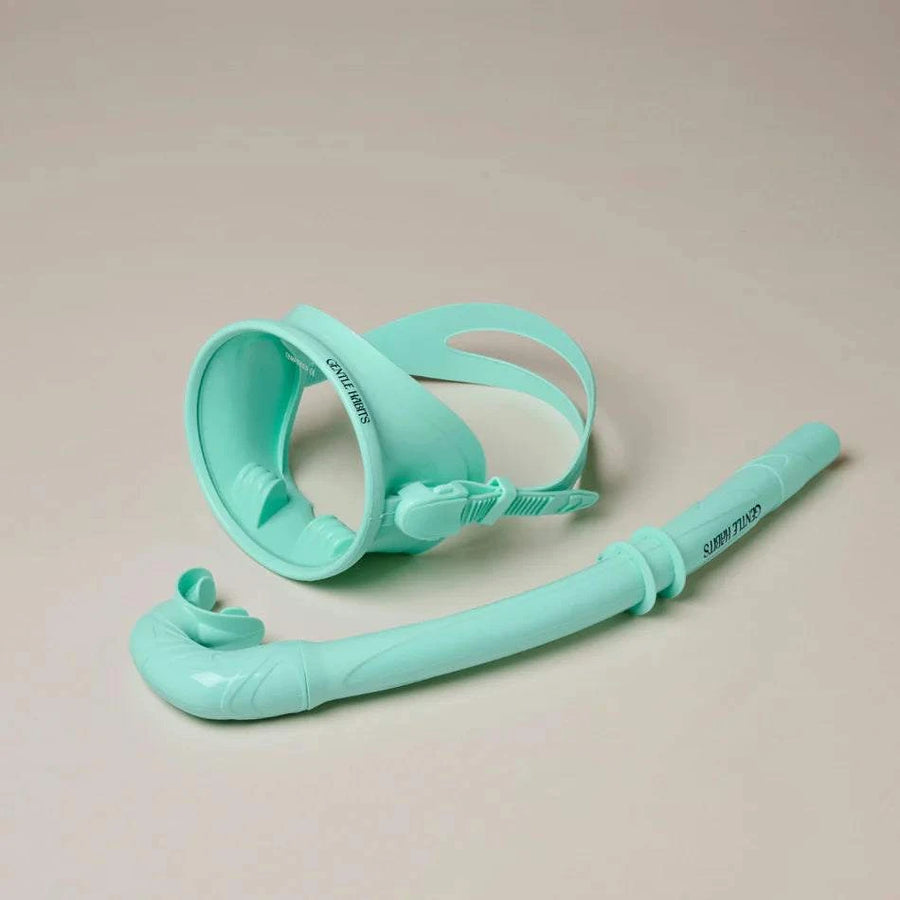 Gentle Habits Dive Mask and Snorkel Set Mint