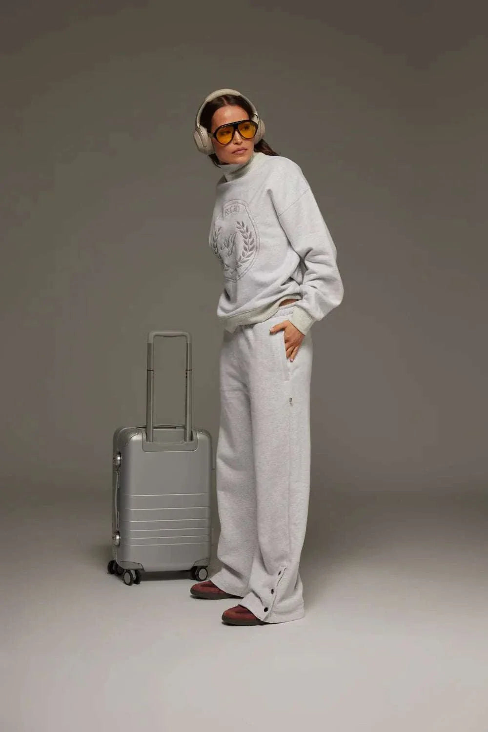 Araminta James Snap Hem Trackpant Cloud