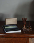 Gentle Habits Minimal Ceramic Incense Caddy Chocolate