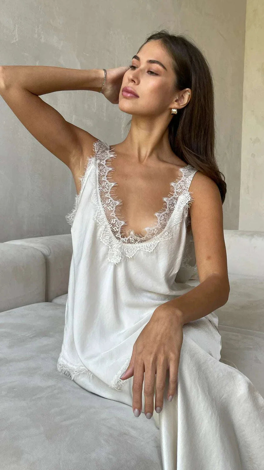 Charli Solange Camisole Moonbeam One Size