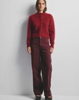 World Of Nomads Bella Cashmere Cardigan Cerise